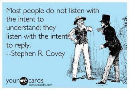 Stephen Covey Listening