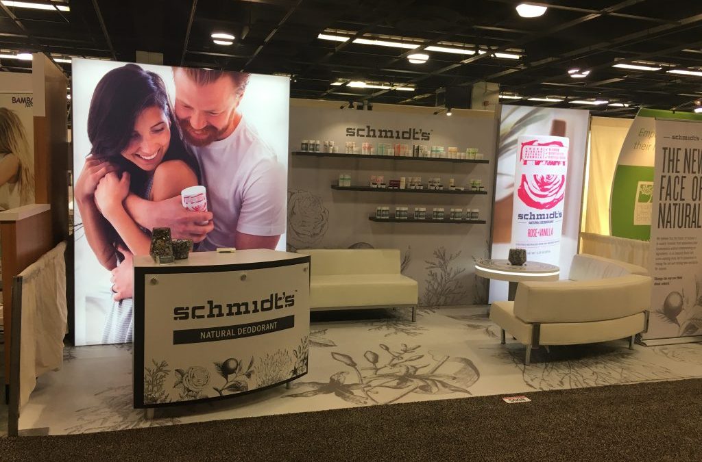 Schmidt’s Naturals Up for Exhibitor Portable/Modular Award
